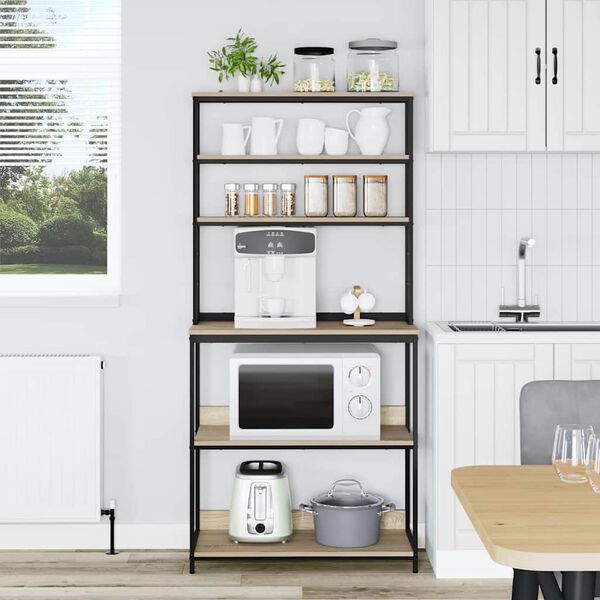 vidaXL K&ouml;&ouml;giriiul Sonoma tamm 80 x 40 x 168 cm Tehispuit