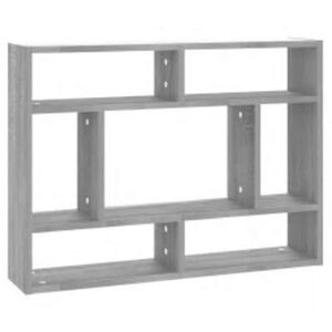 vidaXL seinariiul, hall Sonoma tamm, 75 x 16 x 55 cm, tehispuit