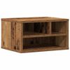 vidaXL Printeri alus Vana puit 40 x 32 x 22,5 cm Tehispuit