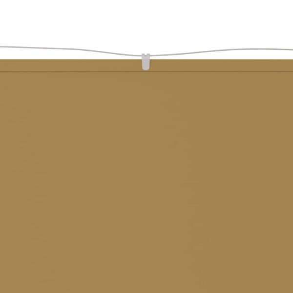 vidaXL vertikaalne varikatus, beež, 300x360 cm, Oxfordi kangas