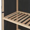 vidaXL garderoob, hall, 110 x 40 x 170 cm, kangas