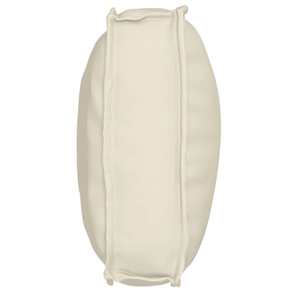 vidaXL Padi cream 70 x 40 x 12 cm Oxfordi kangas