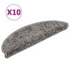 vidaXL trepimatid 10 tk 56 x 17 x 3 cm hallid poolringikujulised