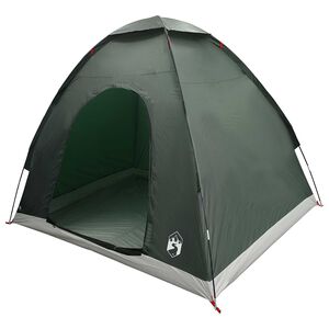 vidaXL Telkimise telk katusega Armee rohelis 190 x 140 x 105 cm