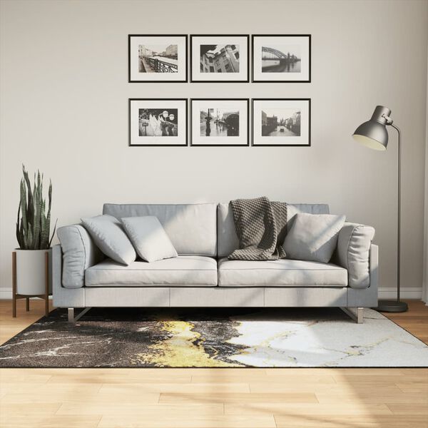 vidaXL vaip, pestav, mitmev&auml;rviline, 120 x 180 cm