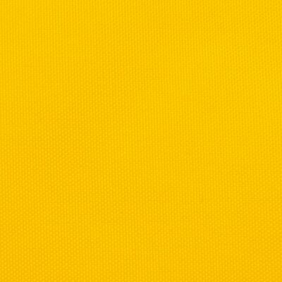 vidaXL oxford-kangast päikesepuri trapets, 3/5x4 m, kollane