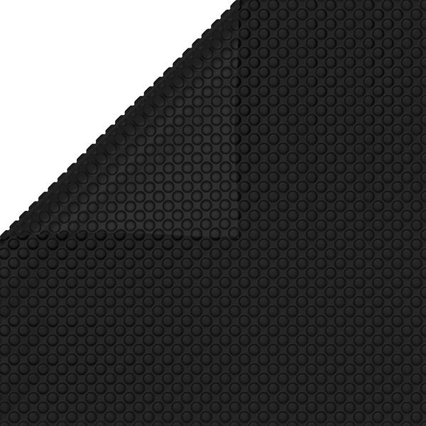 vidaXL basseinikate, must, 400 x 200 cm, PE