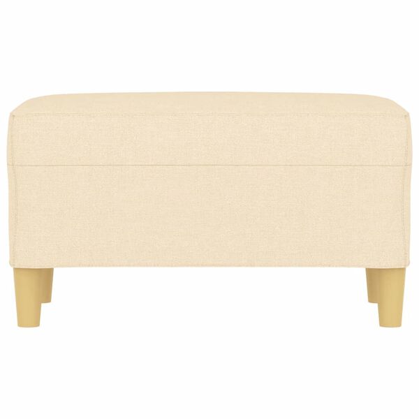 vidaXL pink, kreemjas, 70x35x41 cm, kangas