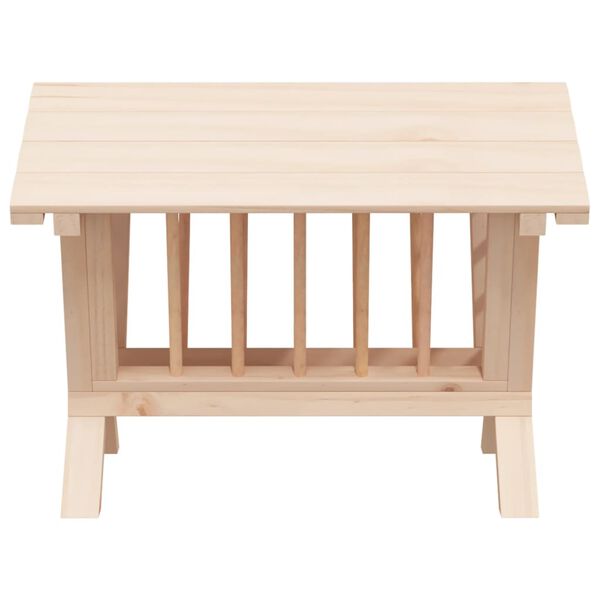 vidaXL k&uuml;&uuml;liku heinas&otilde;im, 44x33x33 cm, nulupuit