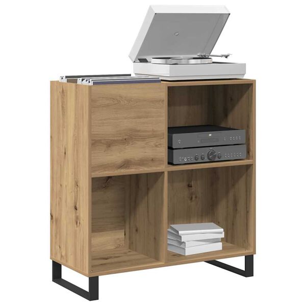 vidaXL Plaadikapp riiuliga k&auml;sit&ouml;&ouml;tamm 85 x 38 x 89 cm Tehispuit