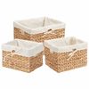 vidaXL Ladustamiskorvid 3 pcs Neutraalne 35 x 30 x 25 cm Vesih&uuml;atsint