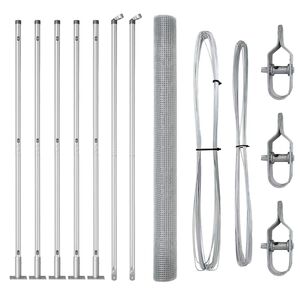 vidaXL Keevitatud Traat Aed Betoonalusega 10 x 1,4 m (L x K)