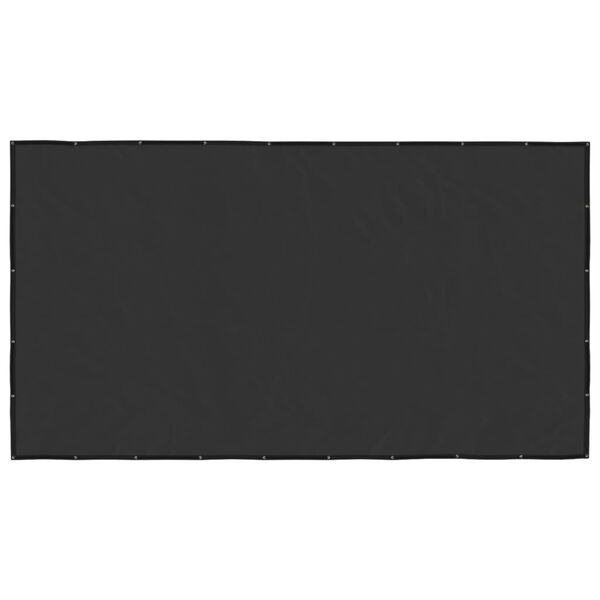 vidaXL koormavõrk HDPE 2,5 x 4,5 m must