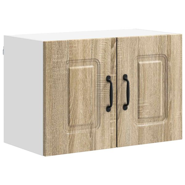 vidaXL K&ouml;&ouml;gikapp Kalmar Sonoma tamm 60 x 31 x 40 cm Tehispuit