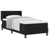 vidaXL Karbi vedrumadrats peaga Must 200 x 90 cm kangas