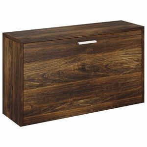vidaXL jalatsipink, suitsutatud tamm, 103 x 30 x 48 cm, tehispuit