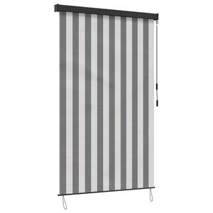 vidaXL Rulookardin Anthracite ja valge 60 x 250 cm