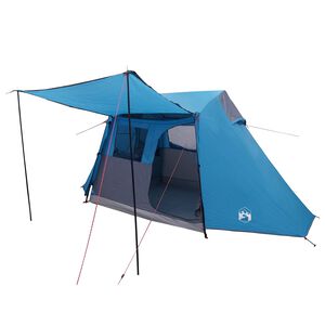 vidaXL Tunnelitelk Sinine 475 x 220 x 192 cm 185T Pol&uuml;ester PU-kattega