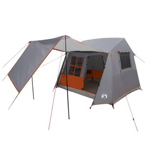 vidaXL Tunnelitelk Hall ja oranž 275 x 240 x 200 cm