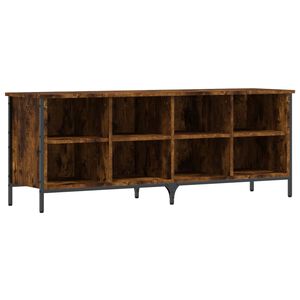 vidaXL jalatsikapp, suitsutatud tamm, 131 x 35 x 50 cm, tehispuit