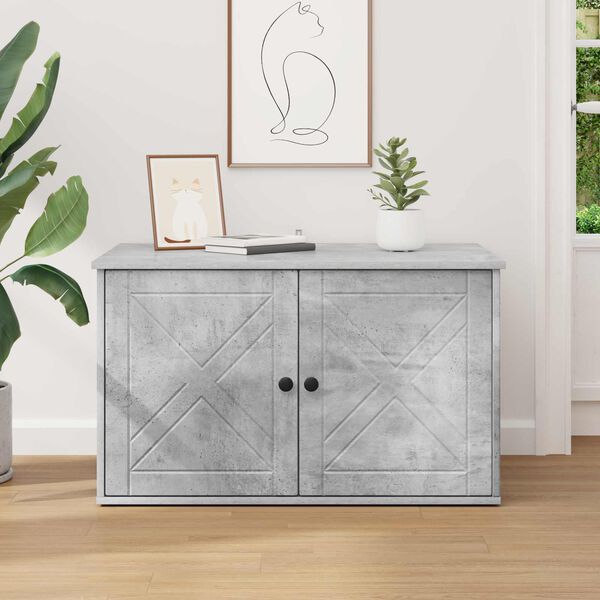 vidaXL Kassi Maja Betoon 85 x 55 x 50 cm Tehispuit