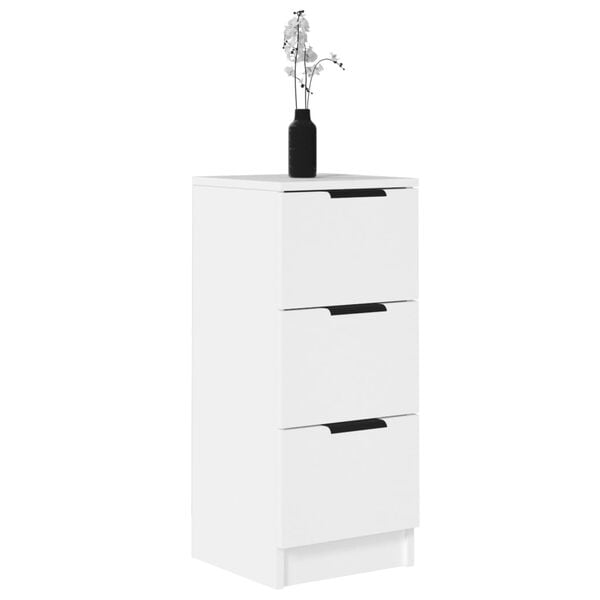 vidaXL puhvetkapid 2 tk, valge, 30 x 30 x 70 cm, tehispuit