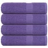 vidaXL du&scaron;ir&auml;tikud KONNA 4 tk lillad 70 x 140 cm 360 g/m&sup2;