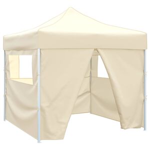 vidaXL Pidutelgid cream 291 x 291 x 315 cm Oxfordi kangas