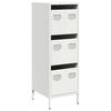 vidaXL Highboard Valge 39x35x103,5 cm Teras