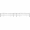 vidaXL aiapiire odaotsaga, terasest, 1603,5 x 150 cm, must
