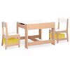 vidaXL lastelaud 2 tooliga, MDF