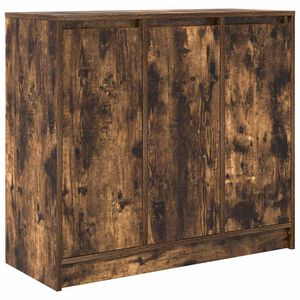 vidaXL puhvetkapp, suitsutatud tamm, 85x34x76 cm, tehispuit