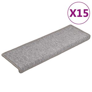 vidaXL trepimatid 15 tk 65 x 21 x 4 cm helehall ristk&uuml;likukujuline serv
