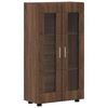 vidaXL K&otilde;ide FLORIN 55,5 x 29 x 100 cm Pruun tamme Tehispuit