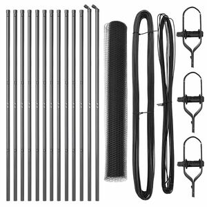 vidaXL Aiapost Hall 25 x 1 m (25 mm v&otilde;rk) Teras