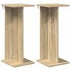vidaXL Taimede alus Sonoma tamm 25 x 25,5 x 60,5 cm T&ouml;&ouml;deldud puit
