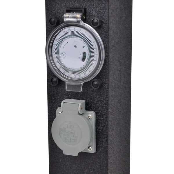 Pistikupesade torn taimeriga, must