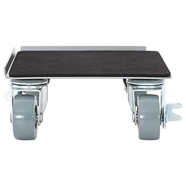 vidaXL m&ouml;&ouml;blirullikud 4 tk t&otilde;stukiga 13,5 x 13,5 x 6 cm teras 1300 kg