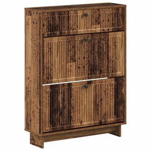vidaXL Kinga kapp EDE 78 x 24 x 103 cm Tehispuit Vana puit
