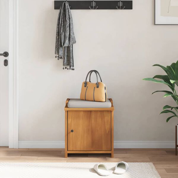 vidaXL esiku pink SANDNES 45x40x50 cm täispuidust mänd