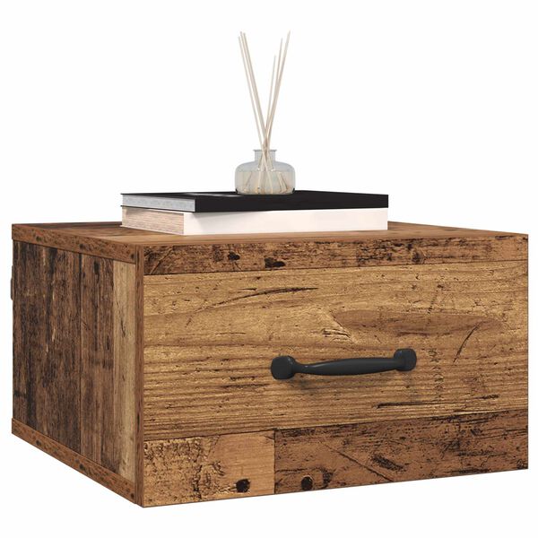 vidaXL &Ouml;&ouml;lambi kapp sahtliga Vana puit 35 x 35 x 20 cm Tehispuit