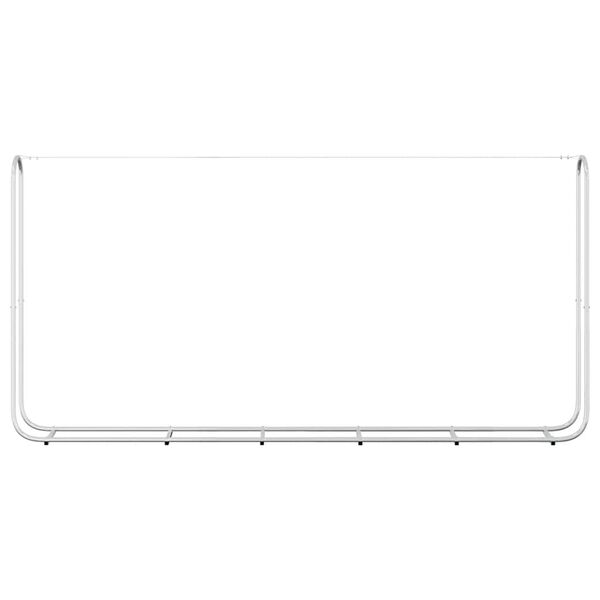 vidaXL k&uuml;ttepuude rest, 300x25x150 cm, tsingitud teras