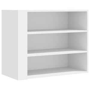 vidaXL seinakapp, valge, 75 x 35 x 60 cm, tehispuit