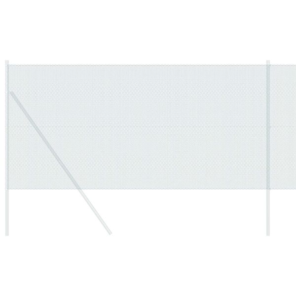 vidaXL Heksagonaalne tara Roheline 1,4 x 10 m PVC