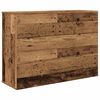vidaXL puhvetkapp Vana puit 90x29,5x65 cm Engineered Wood