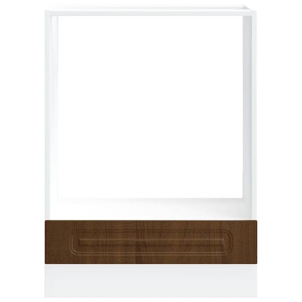 vidaXL ahjukapp, Kalmar, pruun tamm, tehispuit