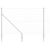 vidaXL Aiapost Galvaniseeritud 25 x 1,5 m Teras