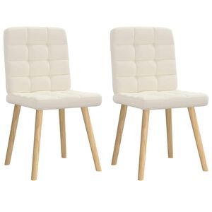 vidaXL söögitoolid 2 tk, linane