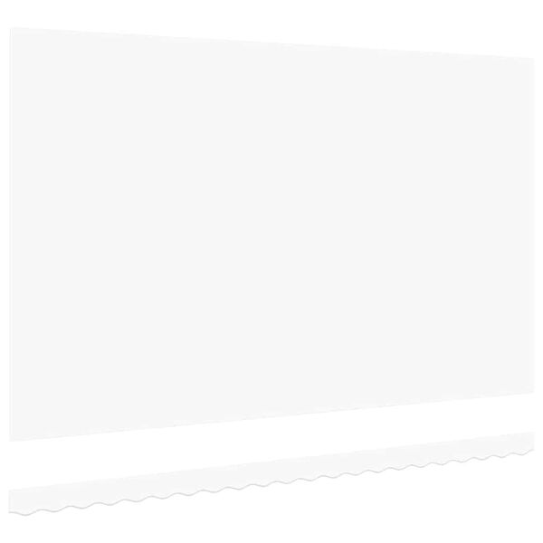vidaXL Varikatuse asenduskangas Valge 280 x 245 cm Polüester