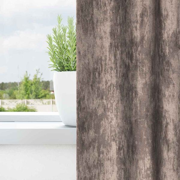 vidaXL Satiinist kardinad 2 pcs Cappuccino 140 x 140 cm Samet